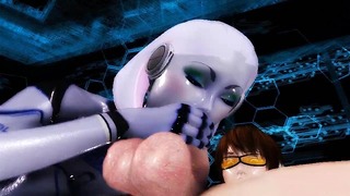 Sexo de Buceta Virtual Robô Pov