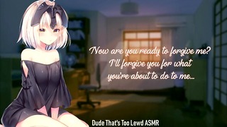 Cute VTuber girl wants your forgiveness in exclusive ASMR action