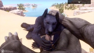 Psycho Life Black Wolf Gets Pounded Pov Furry
