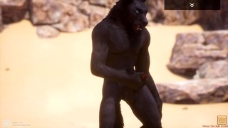 Wild Life Furry Guy’s Jerking Off Their Big Cocks 3D Animation