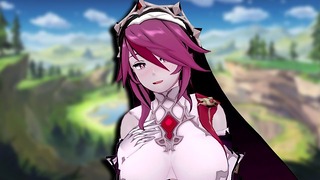 Genshin Impact – Rosaria 3d Hentai