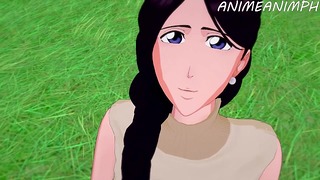 Bleach Unohara Retsu Kotetsu isane Threeway Hentai