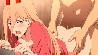 Chainsaw Man: Power Doggystyle Sex With A Cute Babe. (3d Hentai)