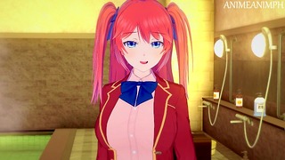 Eliitin luokkahuone Sakura Airi anime Hentai 3d sensuroimaton
