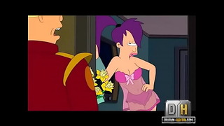 Futurama-pornó Leela Fry Futurama Gender Bender