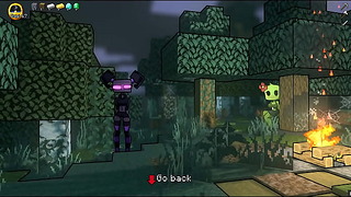 Hornycraft [parody Hentai Game Pornplay ] Ep.11 Minecraft Enderman Love to Sit on Steve Face As He Licked their Cunt