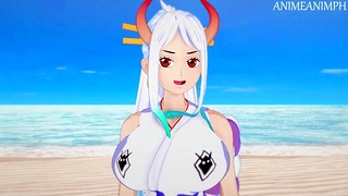 Luffy Fucks Yamato on the Beach until Creampie – one Piece Cartoon Hentai 3d Uncensored