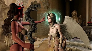Hentai Angel Fucked - Mind Controlled angel Gets Fucked Pt.1 - 3d animation Skyrim - XAnimu.com