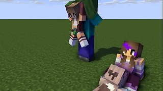 Minecraft Persetan dengan D. Minecraft Zombie Gadis Minecraft Minecraft