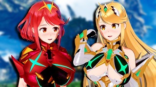 Pyra and Mythra Switching for Fuck (xenoblade Chronicles 2 3d Hentai)