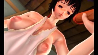 Esposa mais jovem é muito boa em Bj [encanto de flor] 3d Hentai Games