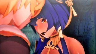 Candace Genshin Impact 3d Hentai animation Part2 Shortver