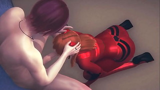 Evangelion Hentai – Asuka Hardsex in tokyo Subway – Korean Asia Manga Cartoon Film Game Porn