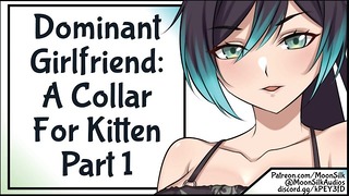 F4a Ένα κολάρο για Kitten Dominant Lover