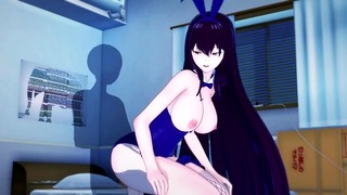 [fate Grand Order] Scathach in Bunny Suit(3d Hentai)