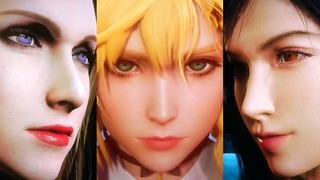 Final Fantasy 7 후타 - 베이브 클라우드 X 티파 X 스칼렛 - 3D 드라마 버전