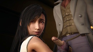 Final Fantasy 7 Remake – Секс с Тифой – 3D порно