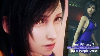 Final Fantasy 7 – Tifa Purple Dress – Lite Version