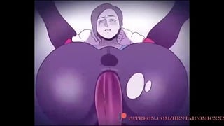 Fitgirl Rought anal Fuck animated