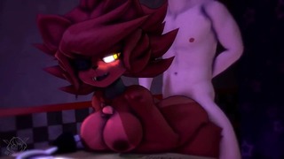 Getting Foxy With Foxy butt Fnaf Big Tits Furry Furry animatronics