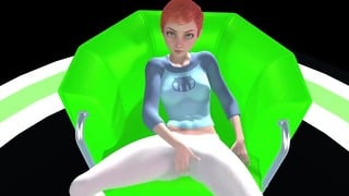 Ben 10 Masturbation Porn - Gwen Tennyson from Ben 10 Rubbing Her Clit - XAnimu.com