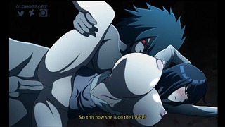 Hinata X Naruto X Sakura X Sasuke - Hentai anime Sarjakuva Hentai animaatio Sarjakuva sensuroimaton