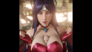 Irelia Titsjob Facial (no sound)