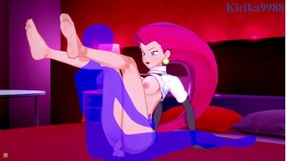 Jessie (musashi) y yo tenemos sexo profundo en A Like Hotel. – Pokémon Mon Hentai