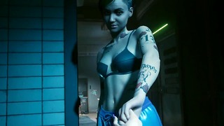 Sexuální scéna Judy | Cyberpunk 2077 | Žádné spoilery | 1080p 60 snímků za sekundu