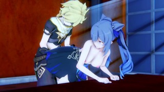 Keqing Opulent Splendor Genshin Impact 3d Hentai Shortclips 2 Doggy Cum inside