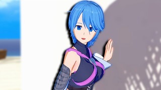 王国之心 – Aqua 3d Hentai