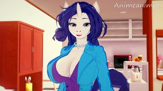 My Little Pony Rzadkość Hentai 3d bez cenzury
