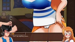 One Piece – Pirate Trainer Part 5 Aroused Nami S Panties By Loveskysanx Edit
