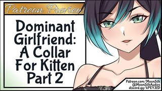Patreon Önizleme Kitten Pt 2 Dominant Lover için Tasma