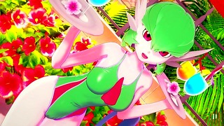 Pokemon Gardevoir anime Hentai Furry 3d Compilation