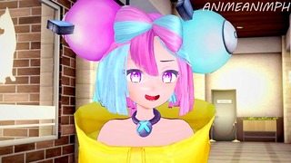 Pokemon Scarlet Violet Electric Gym Leader Lono Gets Fucked until Creampie – Cartoon Hentai 3d