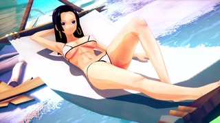 Sex With Boa Hancock and Her Erotic Figure one Piece Hentai