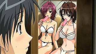 Spied on By their Step Step Brother | Hentai