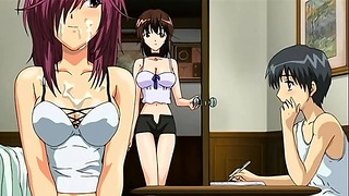 Step Step Sister & Stepbro Grasped in Action | Hentai