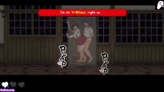 Tag 放課後: 女の幽霊は私をファックしようとし、精子を欲しがる | Hentai ゲーム ゲームプレイ P4 | わー音！