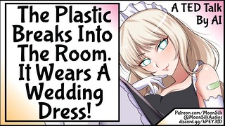 The Plastic Breaks into the Room, It Wears A Wedding Dress!