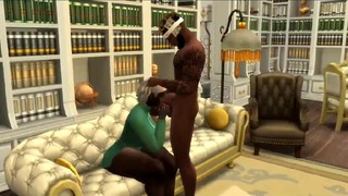 A vastag csokoládé érett meglátogatja a Sims 4-et