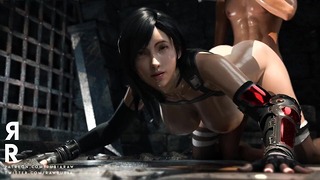 Tifa Thic Final Fantasy 7 Remake in the Dungeon