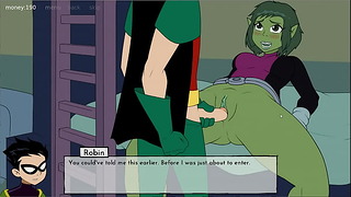 18. Титаны. Эпизод 12. Секс с зеленой пиздой.