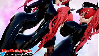 3D むぎゅむぎゅパイズリ