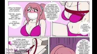 Big Titty Goth Dominates Innocent Teen Comic Dub