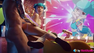 Blue Hair Girl Fucking Hentai Cyberpunk 2077
