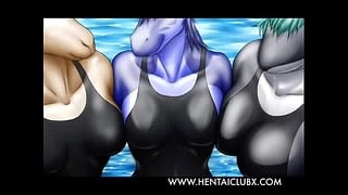 Girls Girls Furry Girl