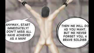 En soldats beslutning – Shemale Tegneserier om mandlig til kvindelig transformation