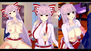 エロゲーコイカツ 東方 藤原妹紅におっぱい揉みまくりH 3Dcg巨乳アニメ動画 東方プロジェクト ヘンタイゲーム